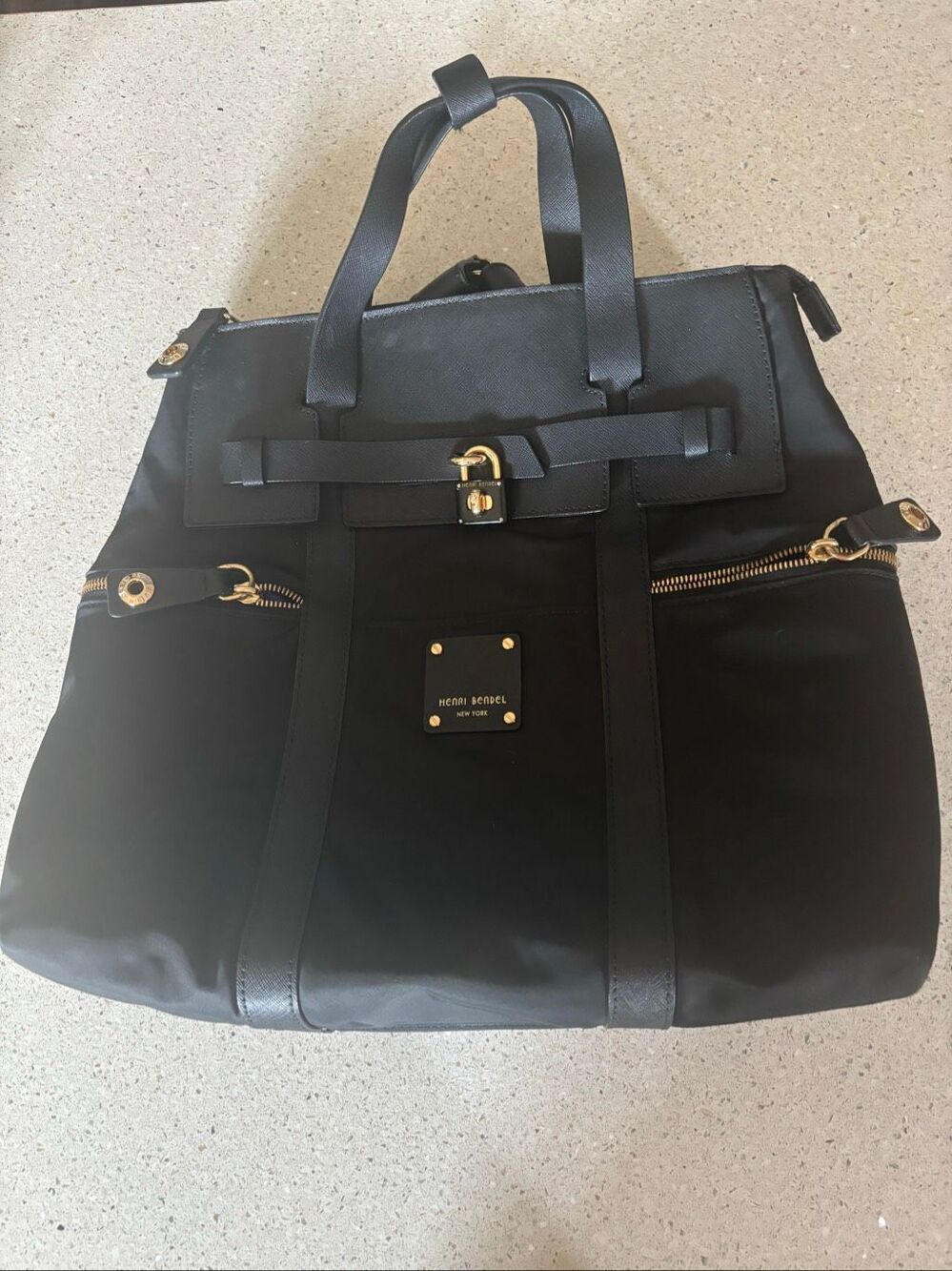 Henri Bendel jet setter backpack
